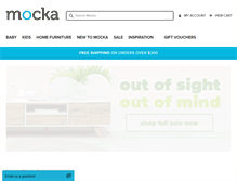 Tablet Screenshot of mocka.com.au